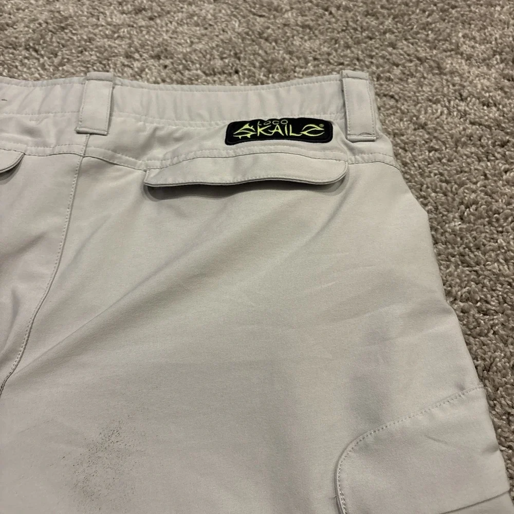 Loco Kaile Shorts Men 30 Gray Fishing 9